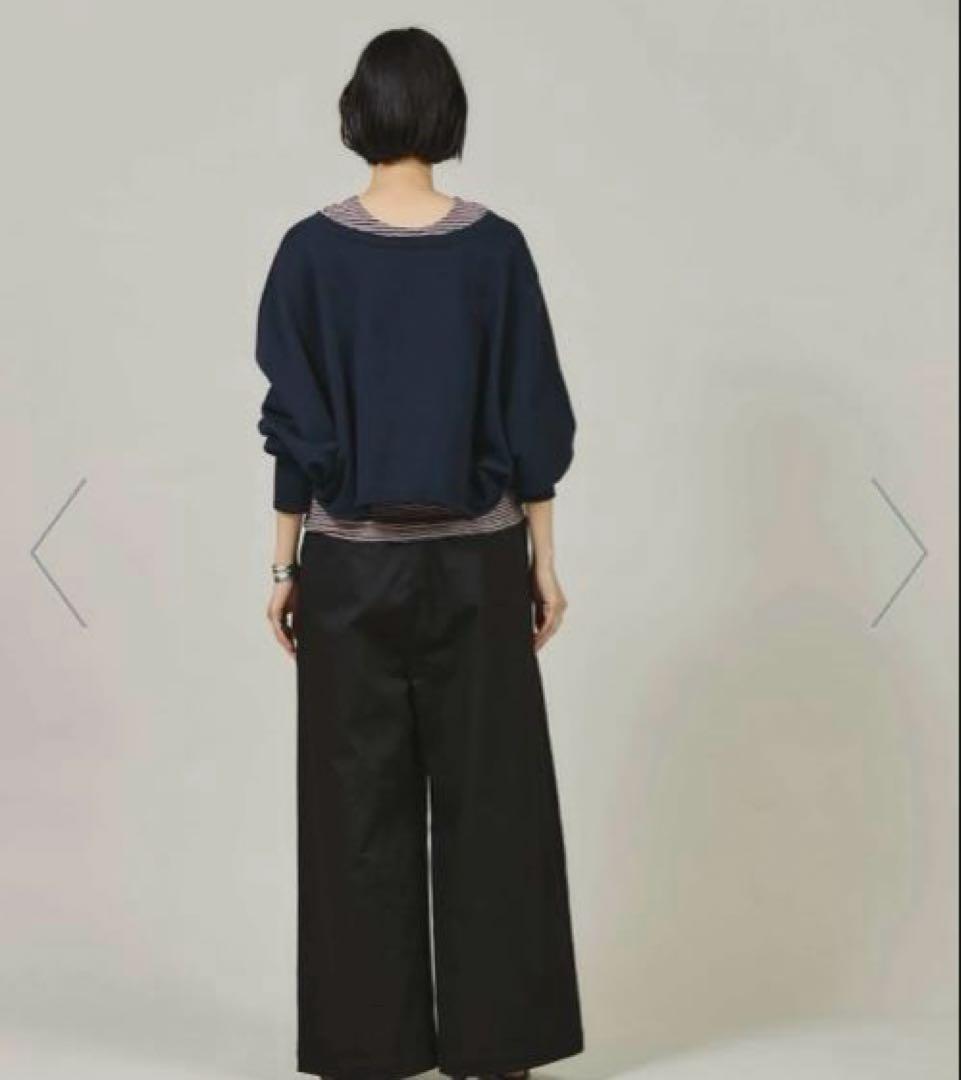 Curensology（カレンソロジー） <&RC>ワイドルーズチノパンツ