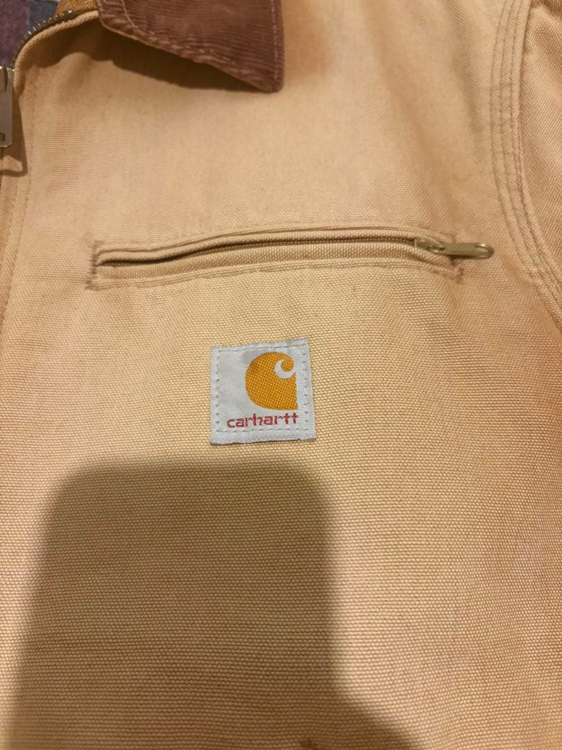 carharttデトロイトジャケットダックブランケットUSA製90S カーハート