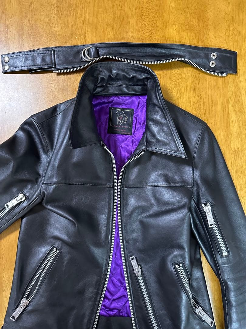 CYbERdYNE サイバーダイン ライダース CONTRATOR 革ジャン