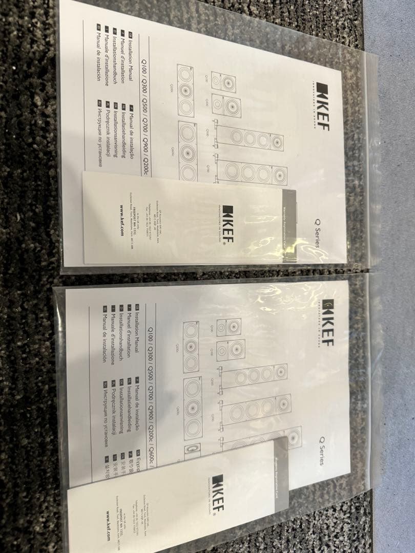 kisiteさま専用1★美品中古送料込み★ KEFQ700 トールボーイスピーカ