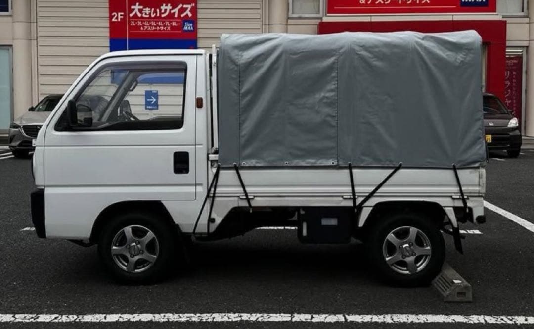 アルミ軽トラック幌セット（3方開きタイプ）旧型タイプ