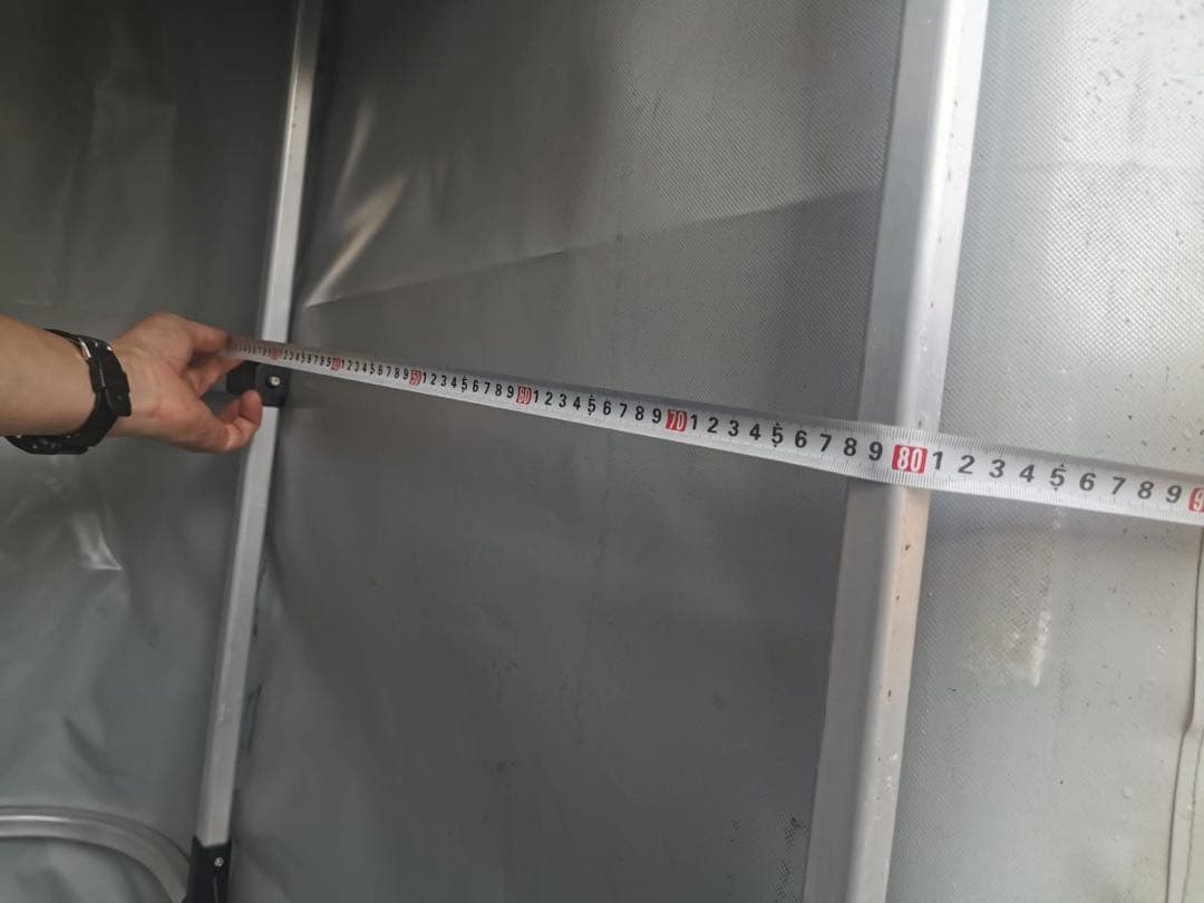 アルミ軽トラック幌セット（3方開きタイプ）旧型タイプ