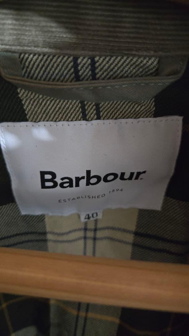 Barbour × EDIFICE 別注 OLD BEDALE サイズ40
