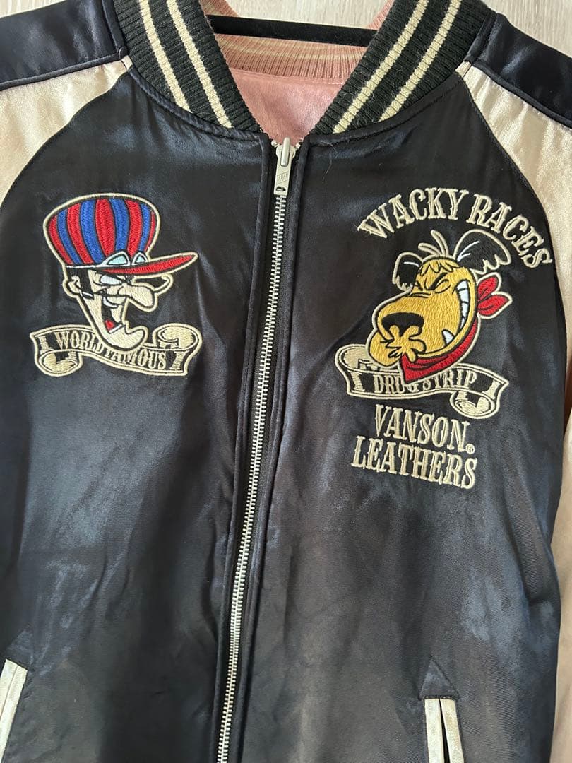 K*G様 希少‪☆VANSON‪☆ Wacky Races‪☆リバーシブルスカジ