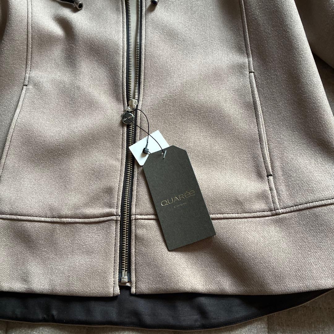 fu新品　ベージュジャケット　QUAR ee