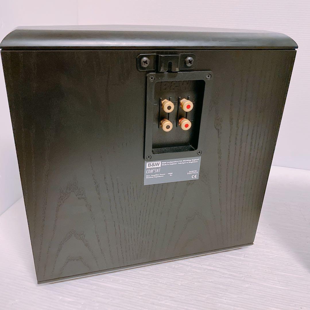 B&W CDM SNT ウォールマウントスピーカー　ペア