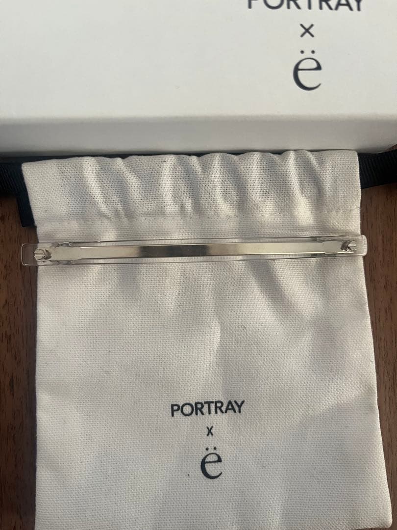 PORTRAY × yo biotop クリアバレッタ スキニー