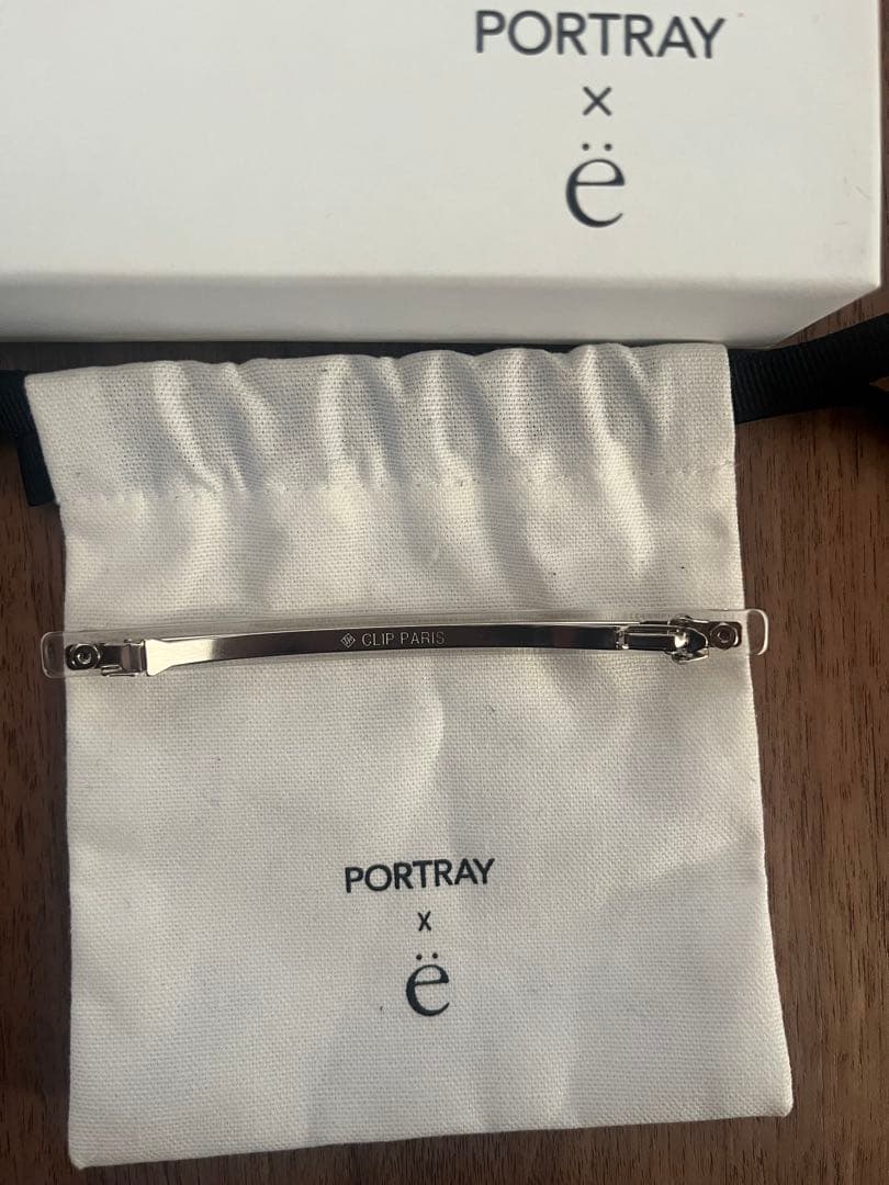 PORTRAY × yo biotop クリアバレッタ スキニー