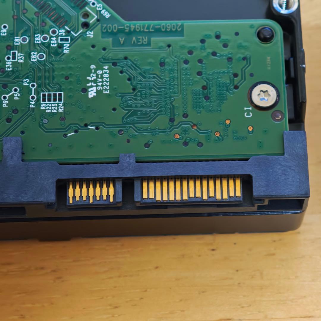 3.5インチ HDD WD 2TB 2個