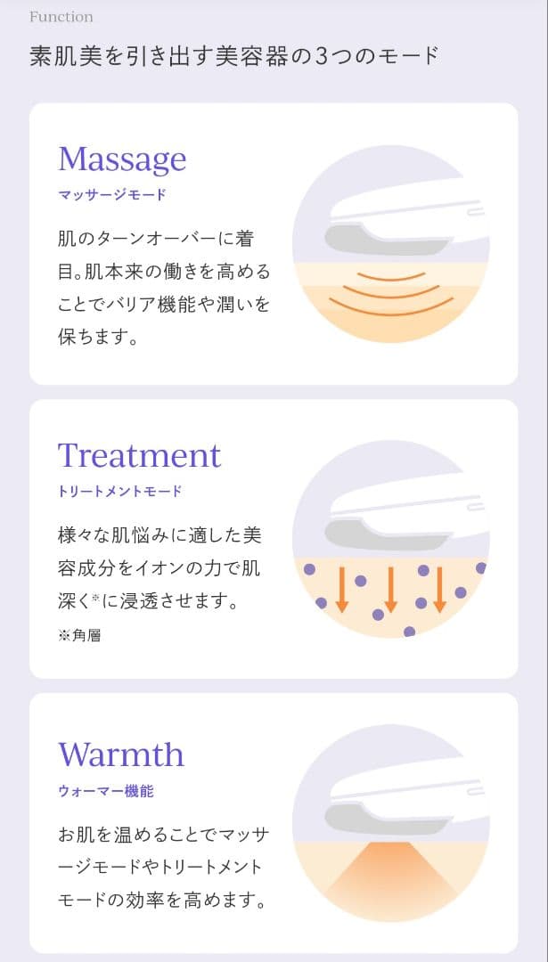 モイスティーヌ☆moisteane 導入美顔器 【定価】79,200円