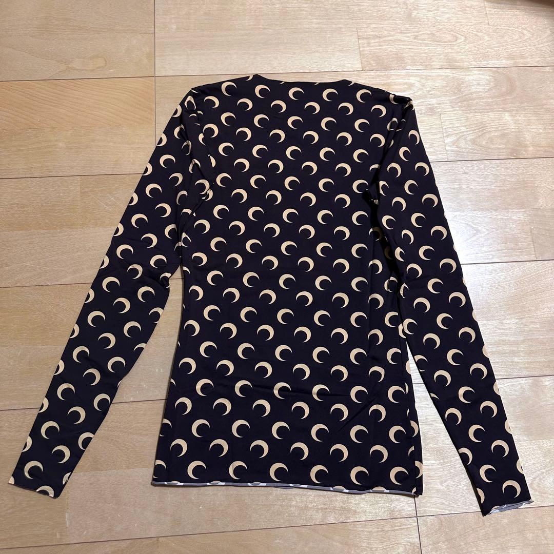 Marine Serre マリーンセル　ムーンプリントジャージートップ　月模様S