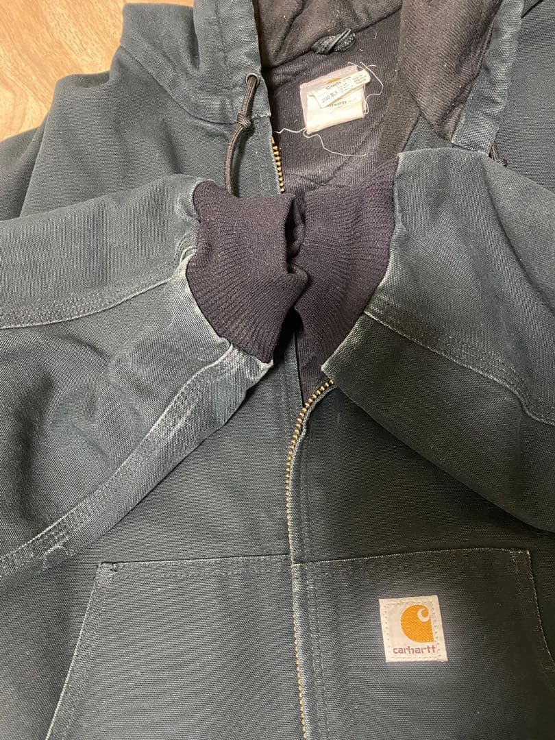 く*ま様 カーハート アクティブジャケット J140 ブラック メキシコ製