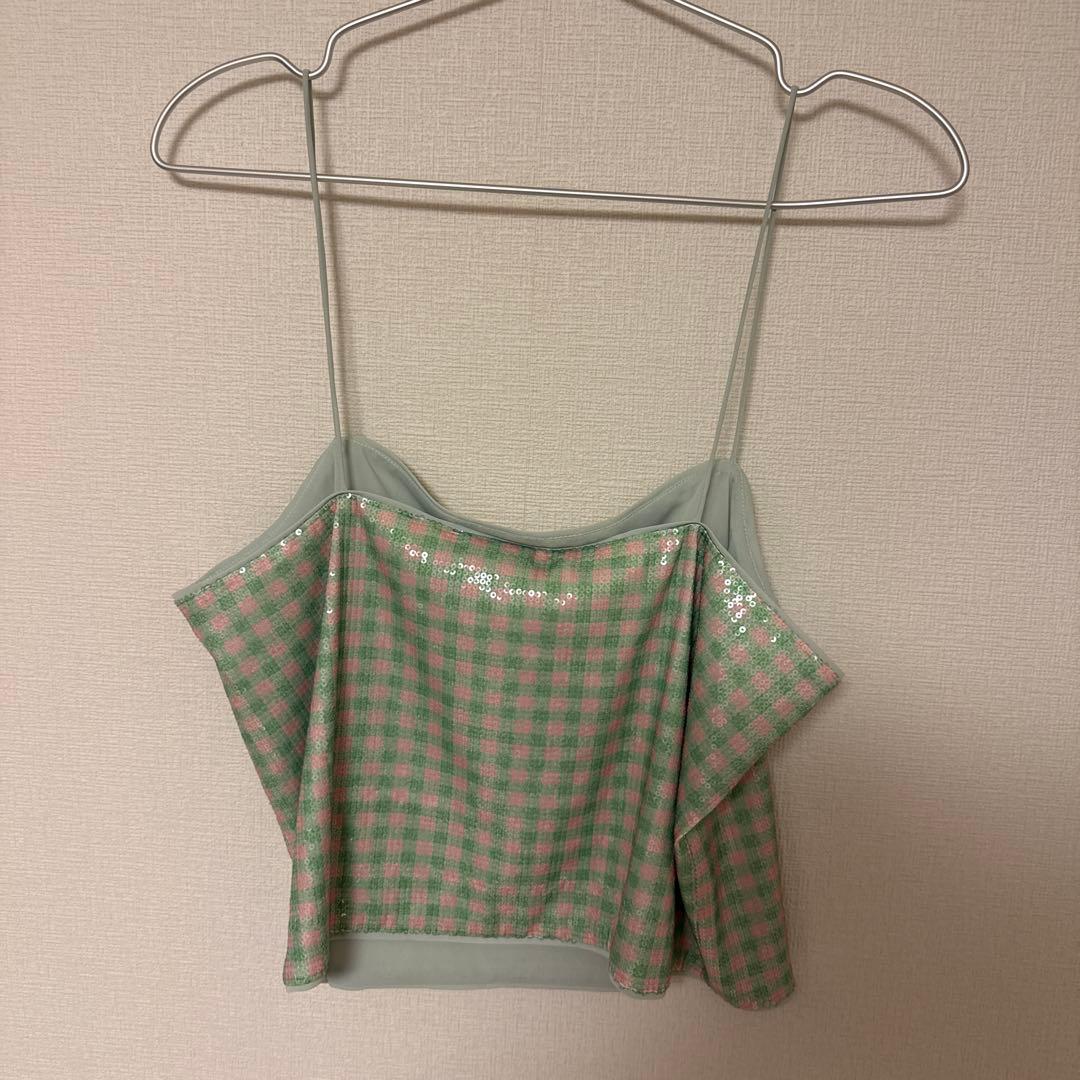 バウムウンドヘルガーデン　スパンコールキャミソール