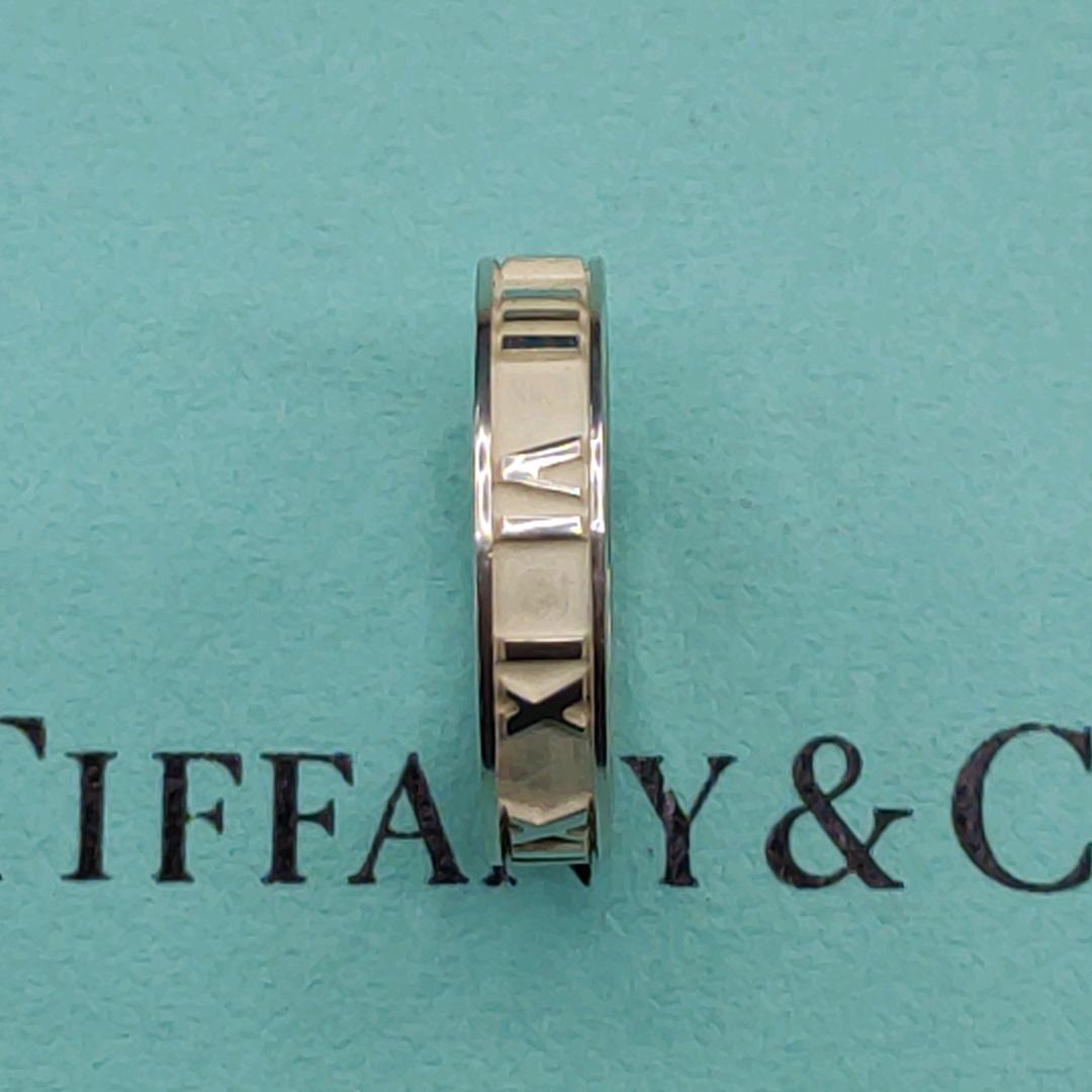 ake　ティファニー　 TIFFANY&Co.アトラススリムリング　10号