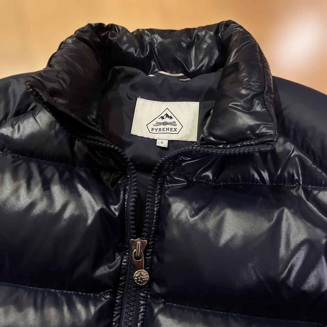 限定値下！美品‼️PYRENEX ネイビー ダウンジャケット S