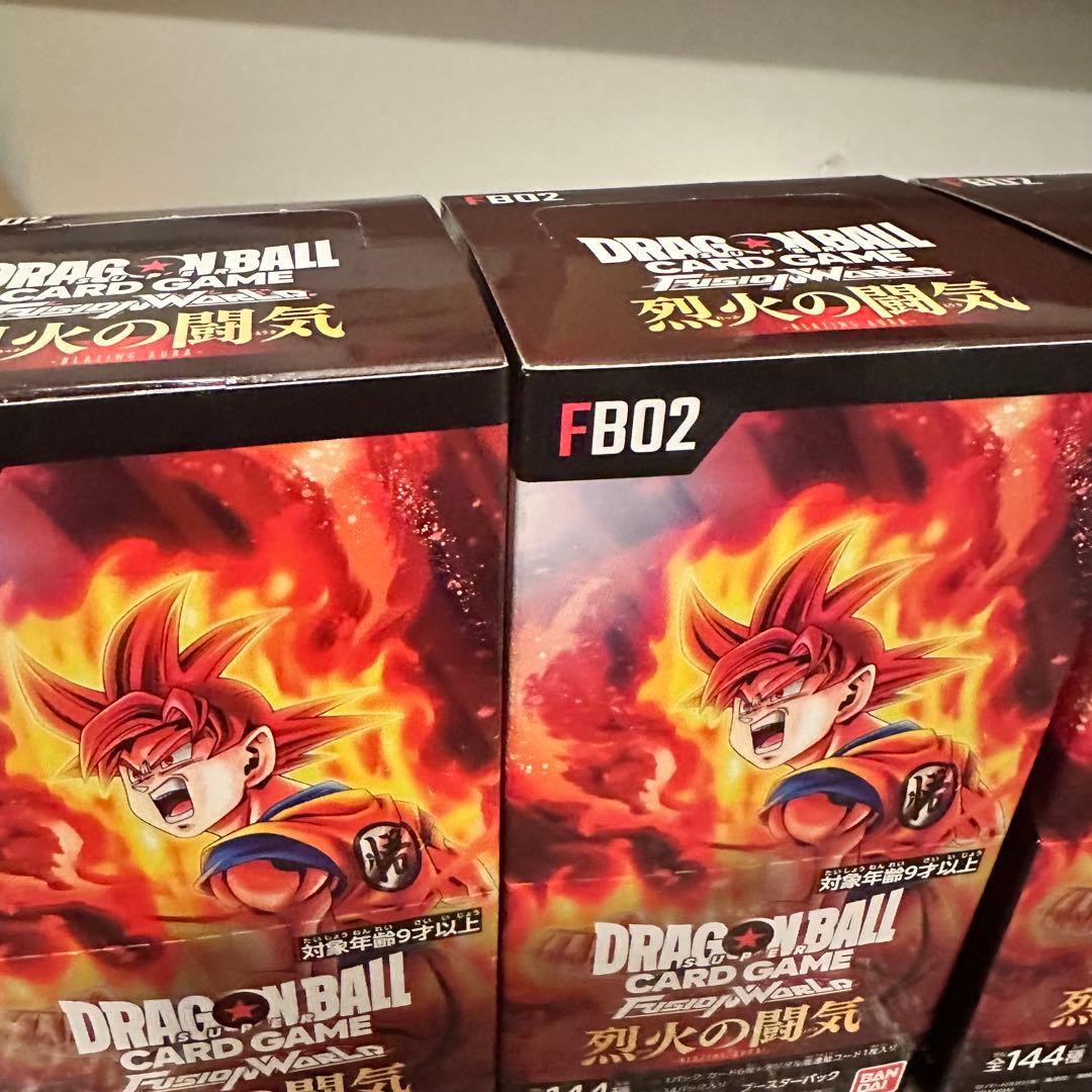 ドラゴンボールカードゲーム　烈火の闘気　3box