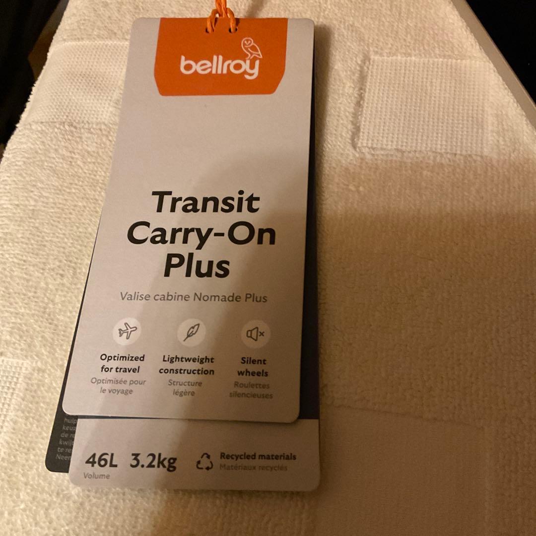 Bellroy Transit Carry-On Plus 39L (実容量)