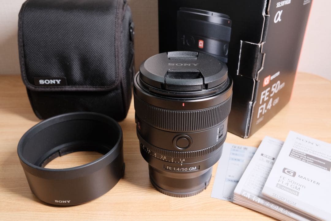 美品 SONY FE50mm F1.4GM SEL50F14GM