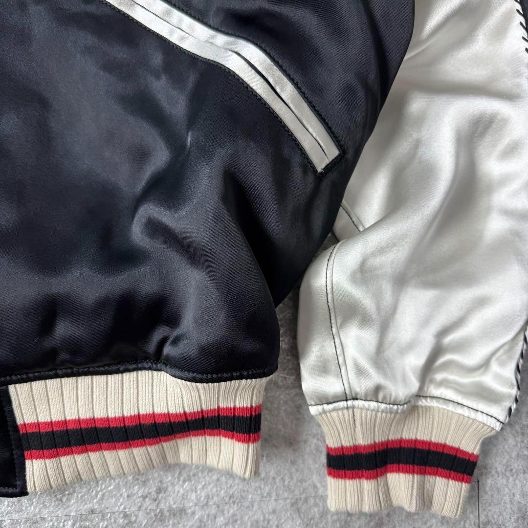 未使用級 ヒステリックグラマー FLAMING YOUTH刺繍 スカジャン M