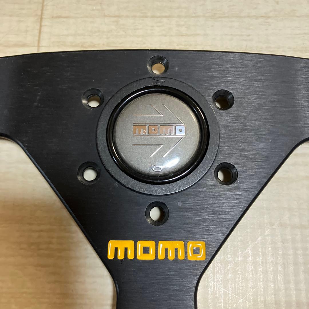 MOMO ステアリング MOD.78 350mm スエード+メンテナンスセット