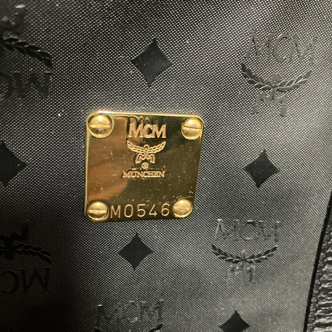 MCM ボストンバッグ M0546 ブラック