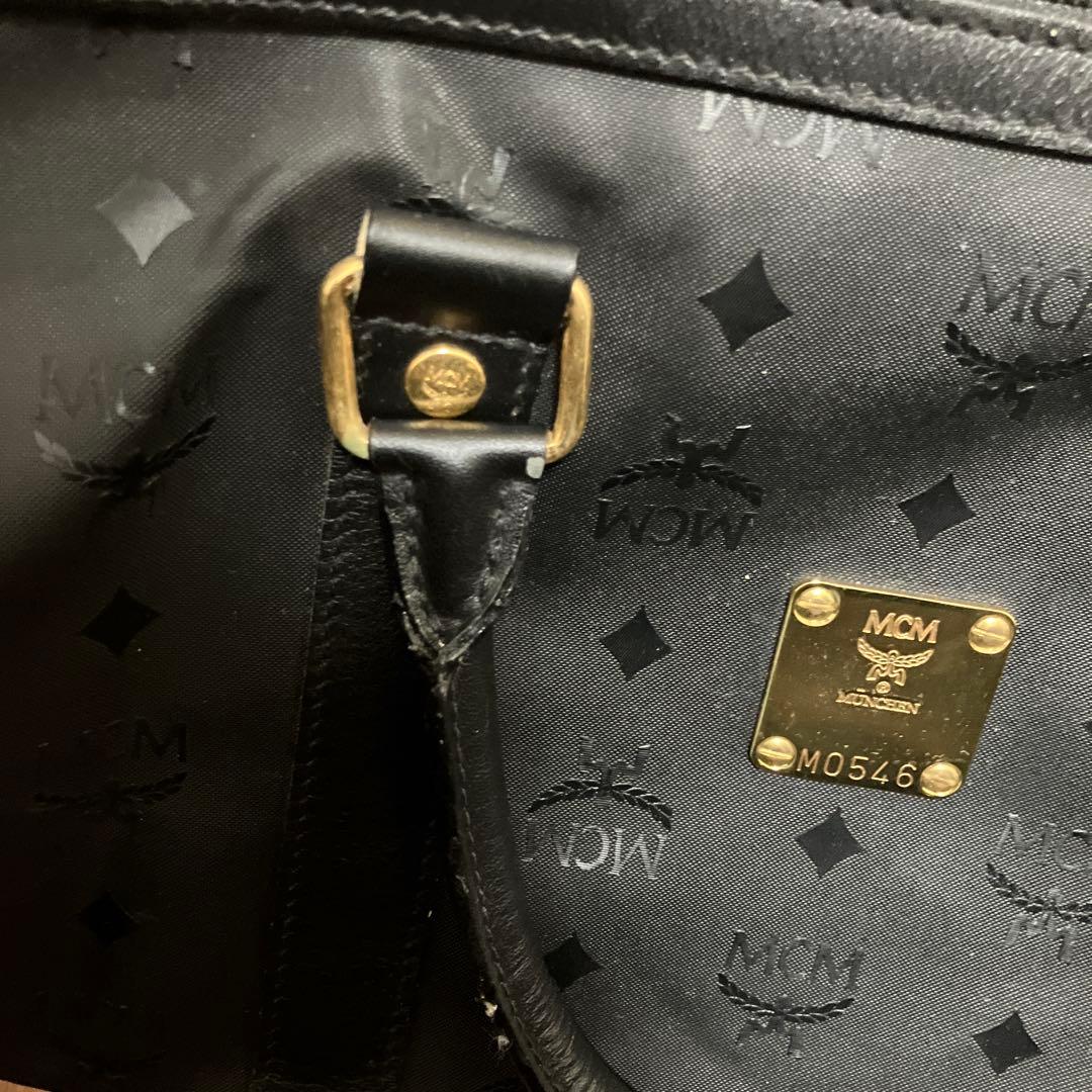 MCM ボストンバッグ M0546 ブラック
