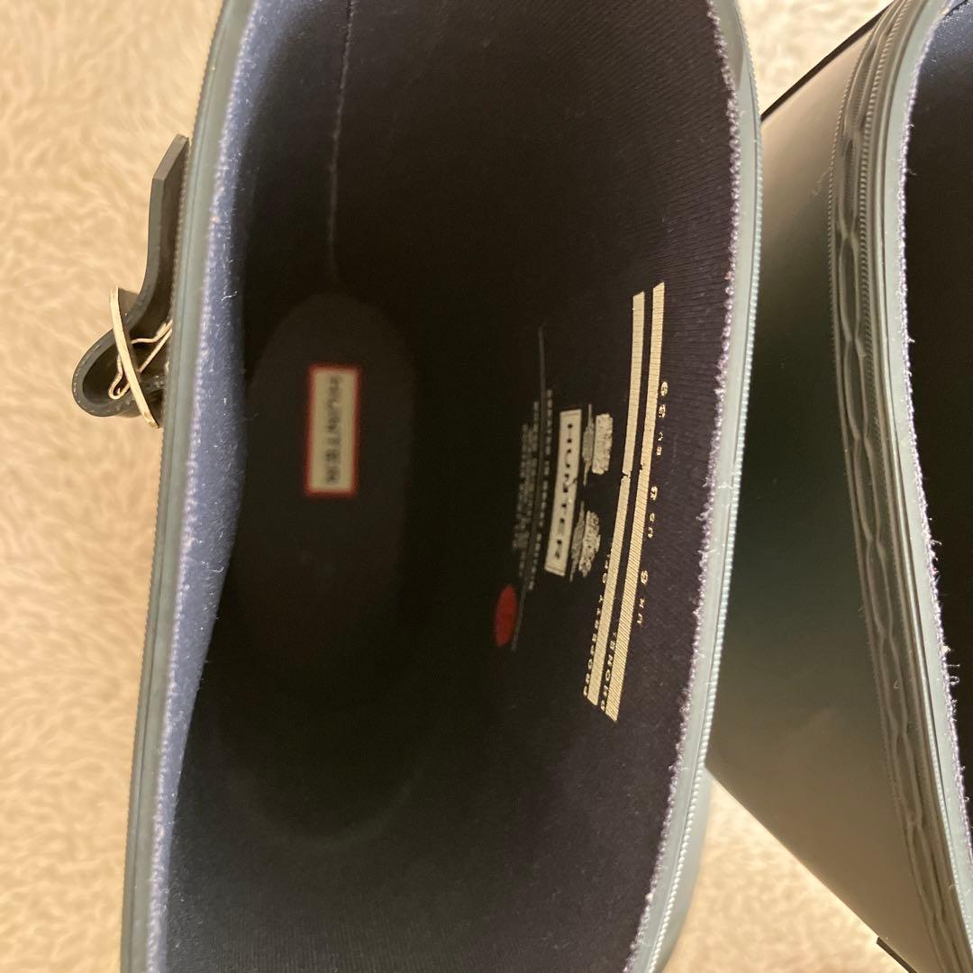 梅雨前の今がチャンス！！Hunterレインブーツ25cm（レディース）極美品！！