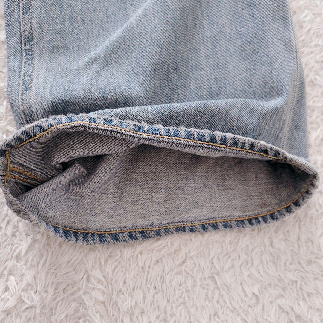 MOUSSY　CROSS WAIST WIDE STRAIGHT　サイズ2