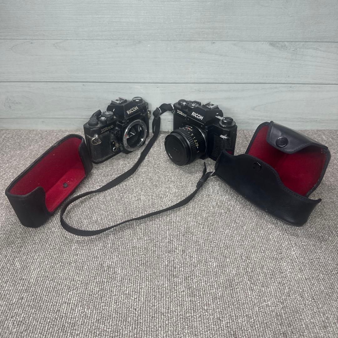 RICOH リコー XR500 2台セット ケース付き 未確認ジャンク