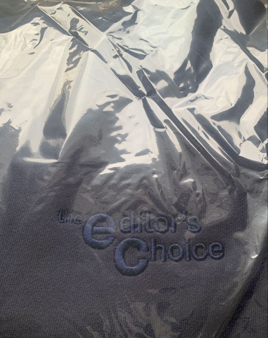 【新品】the editor's choice スウェット ネイビー
