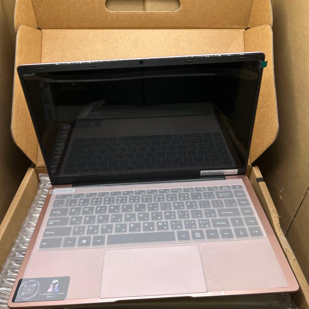 ESBOOKノートパソコン　14インチ　256G SSD, ローズゴールド