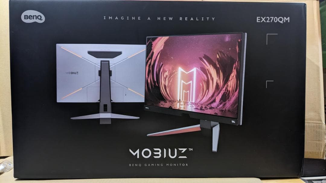 BenQ EX270QM 27インチ ゲーミングモニター 本体