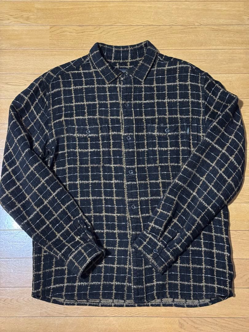 トップス RATS / MOLESKIN CHECK SHIRT