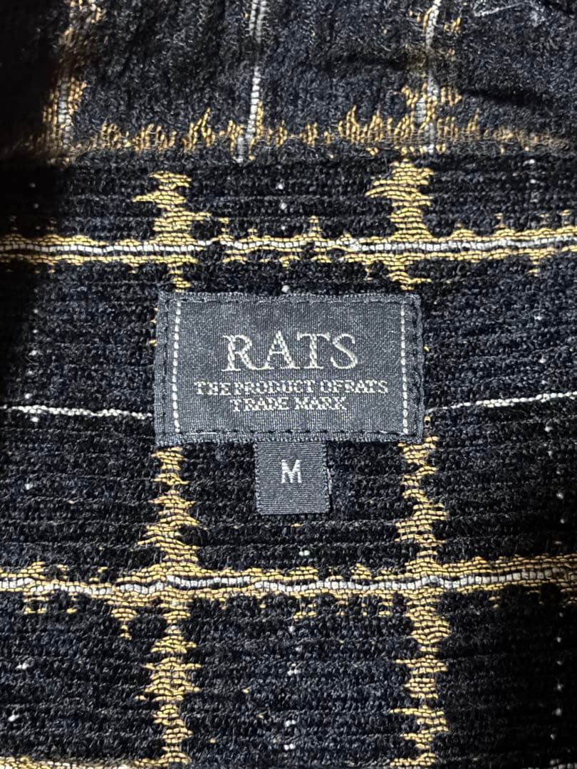 トップス RATS / MOLESKIN CHECK SHIRT