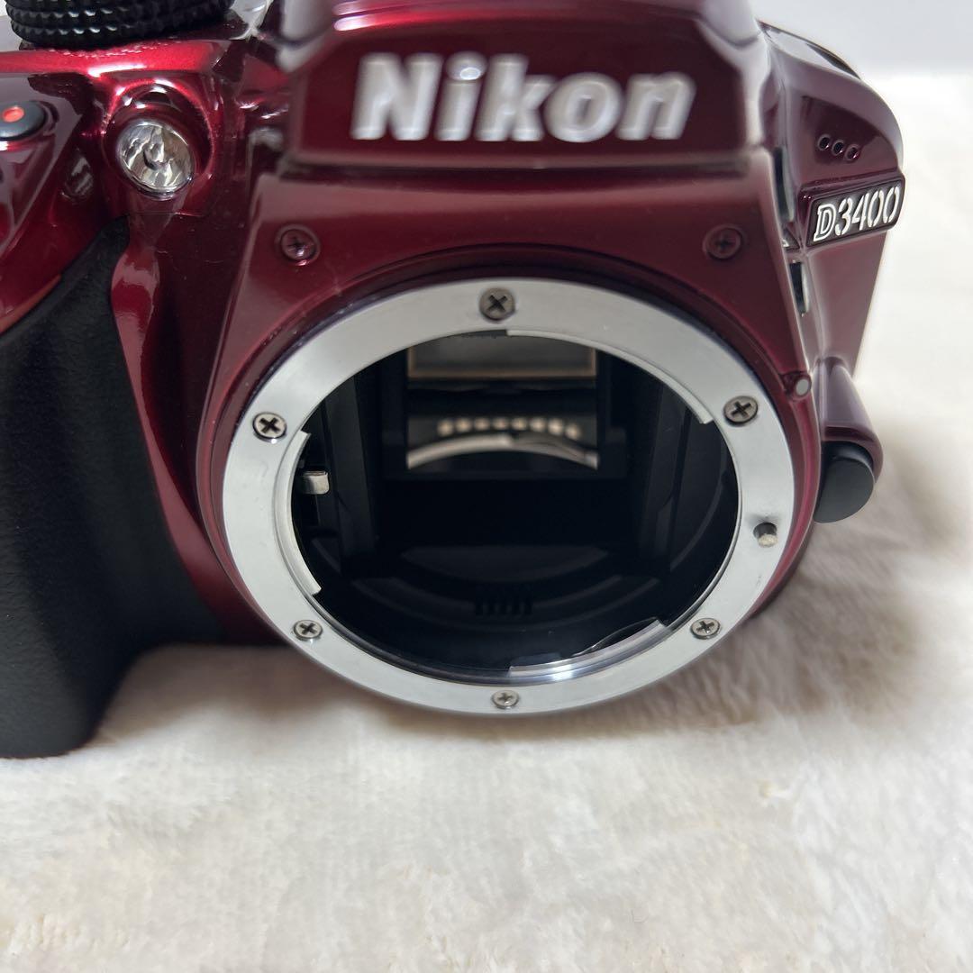 【極美品】ニコン　D3400 ダブルズームレンズキット
