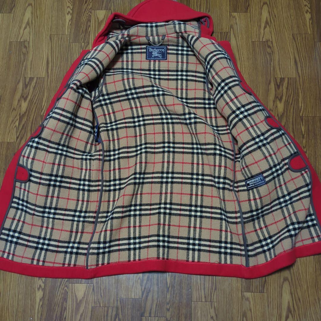 Burberry's ダッフルコートロングコートレッド