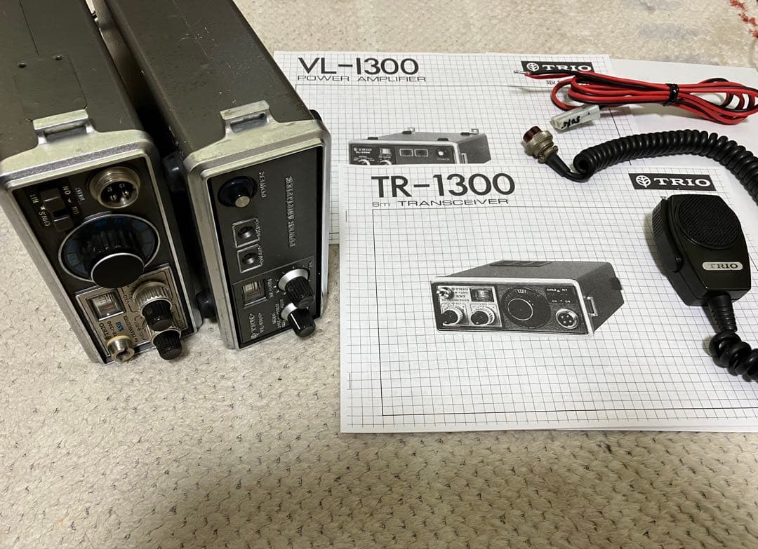 TRIO 6m SSB TR-1300 パワーアンプVL-1300 動作確認品