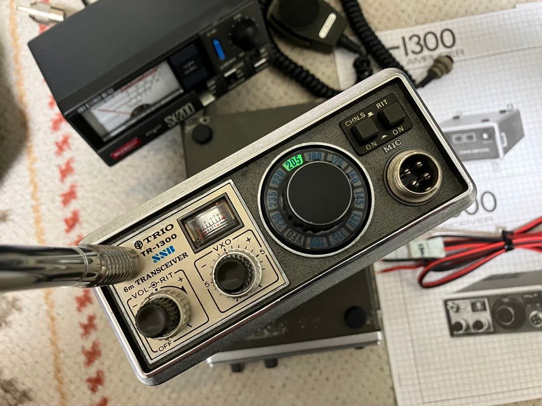 TRIO 6m SSB TR-1300 パワーアンプVL-1300 動作確認品