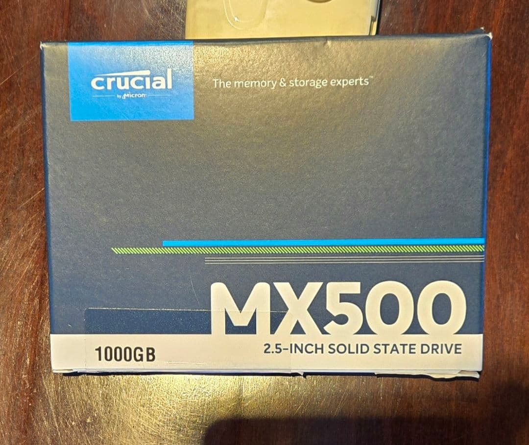 新品未開封品 Crucial MX500 1000GB 2.5インチSSD