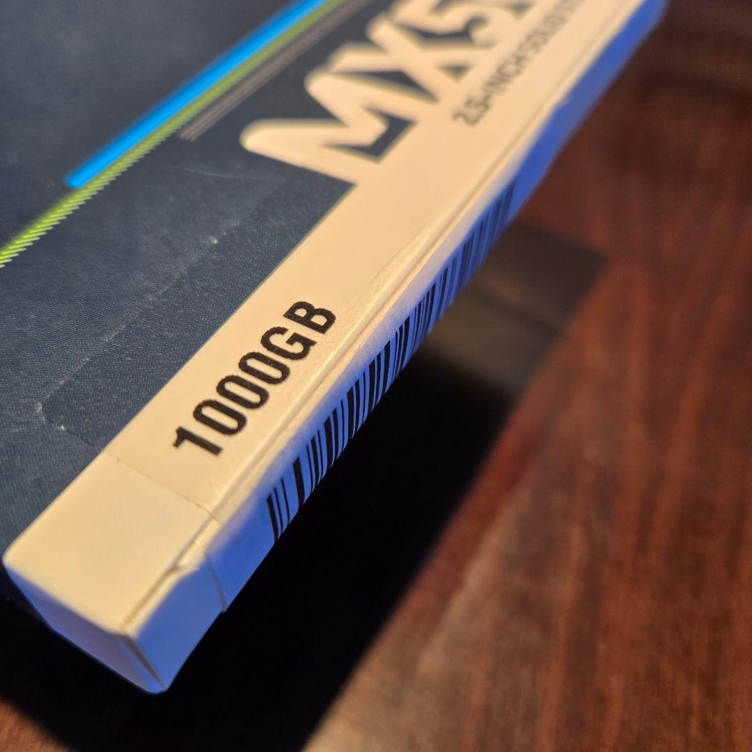 新品未開封品 Crucial MX500 1000GB 2.5インチSSD