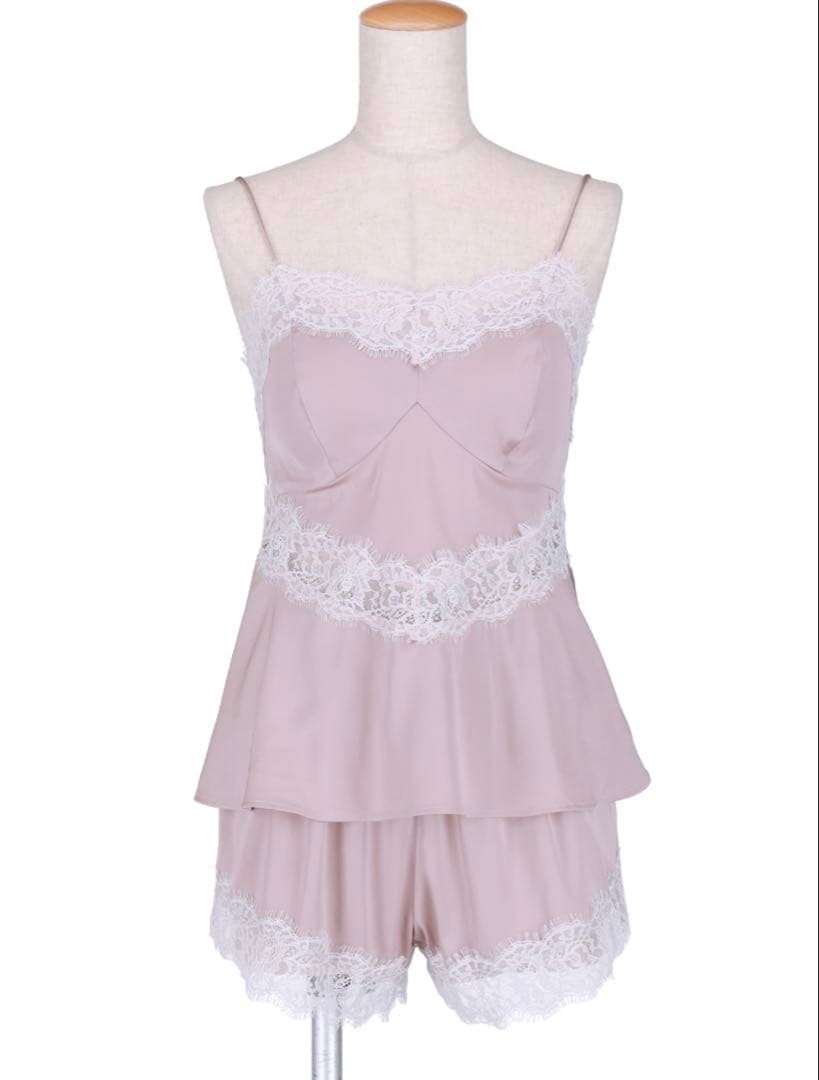トップス ROSIER by Herlipto LACE CAMISOLE SET