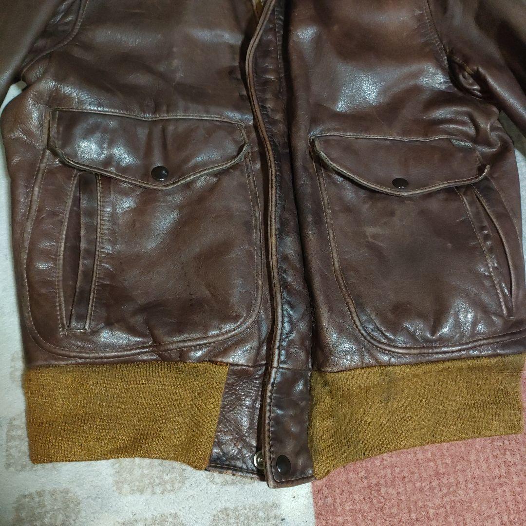 専用良品人気Schott184SM３８TALONフライトジャケットダメでも対応有