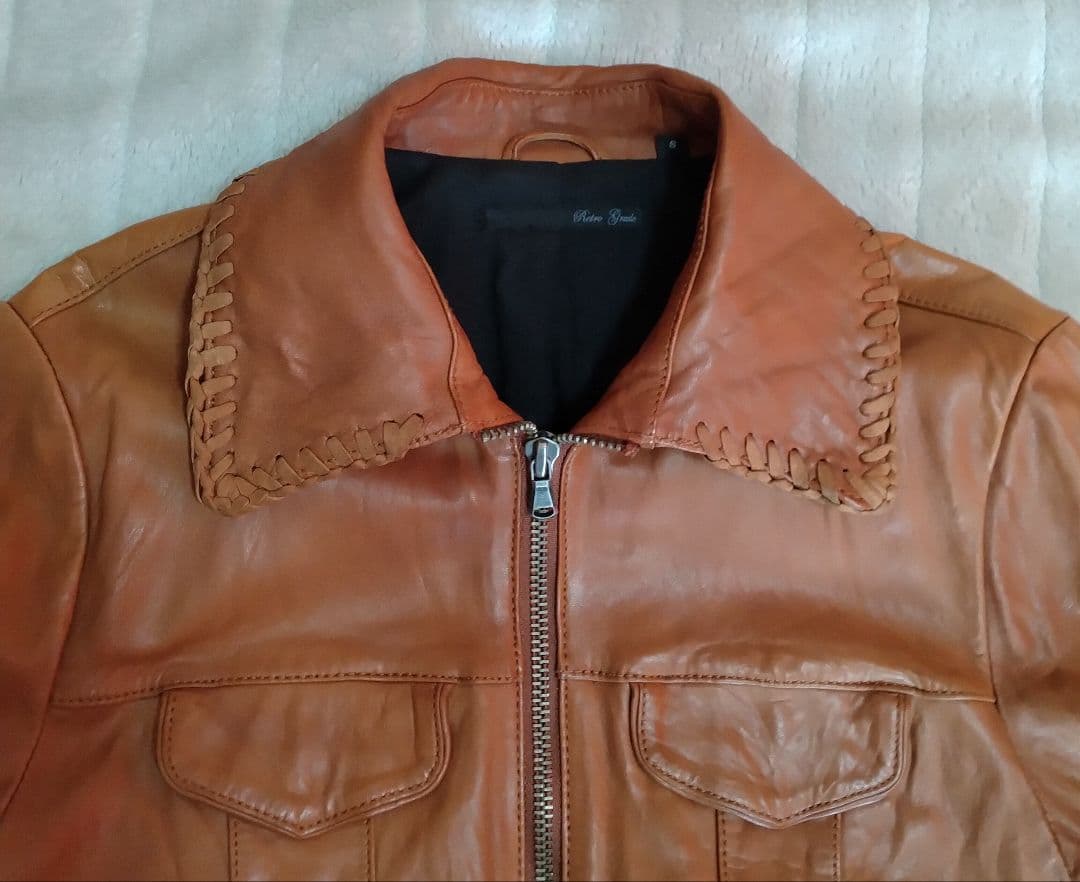 【本革】シングルライダース