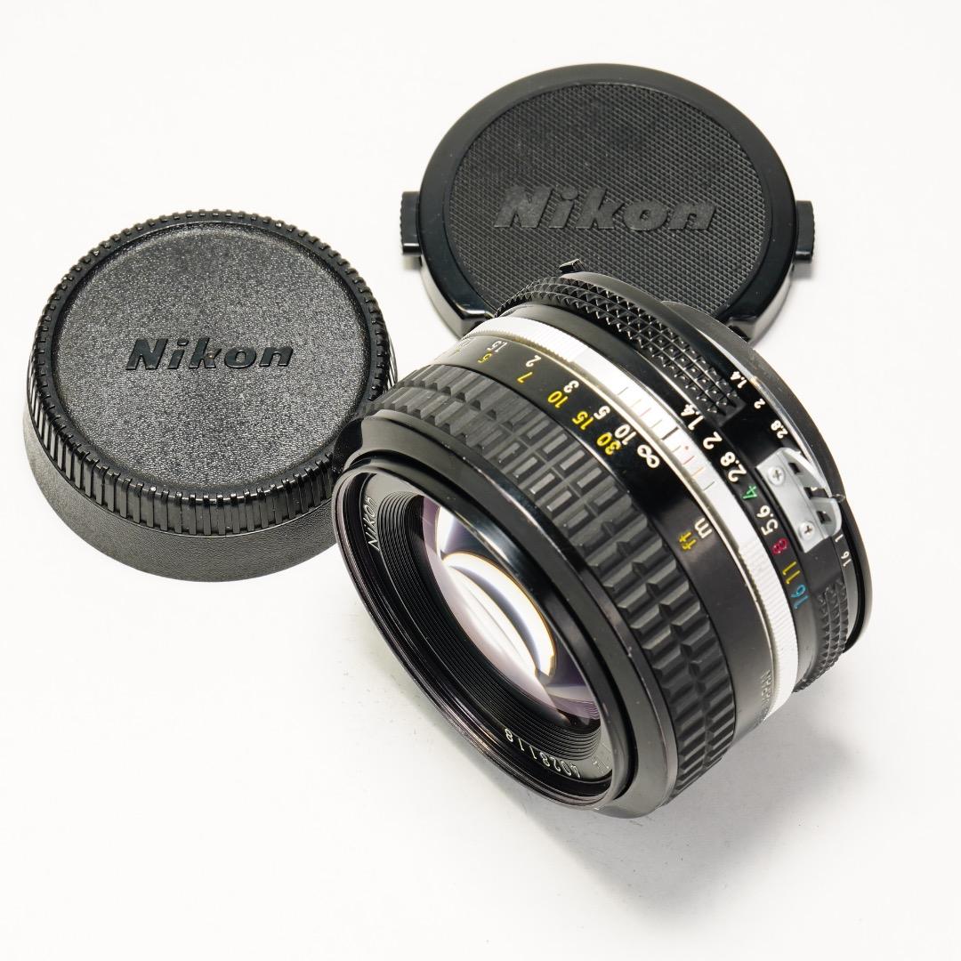 【極美品】動作◎ ニコン　Ai Nikkor 50mm F1.4 118