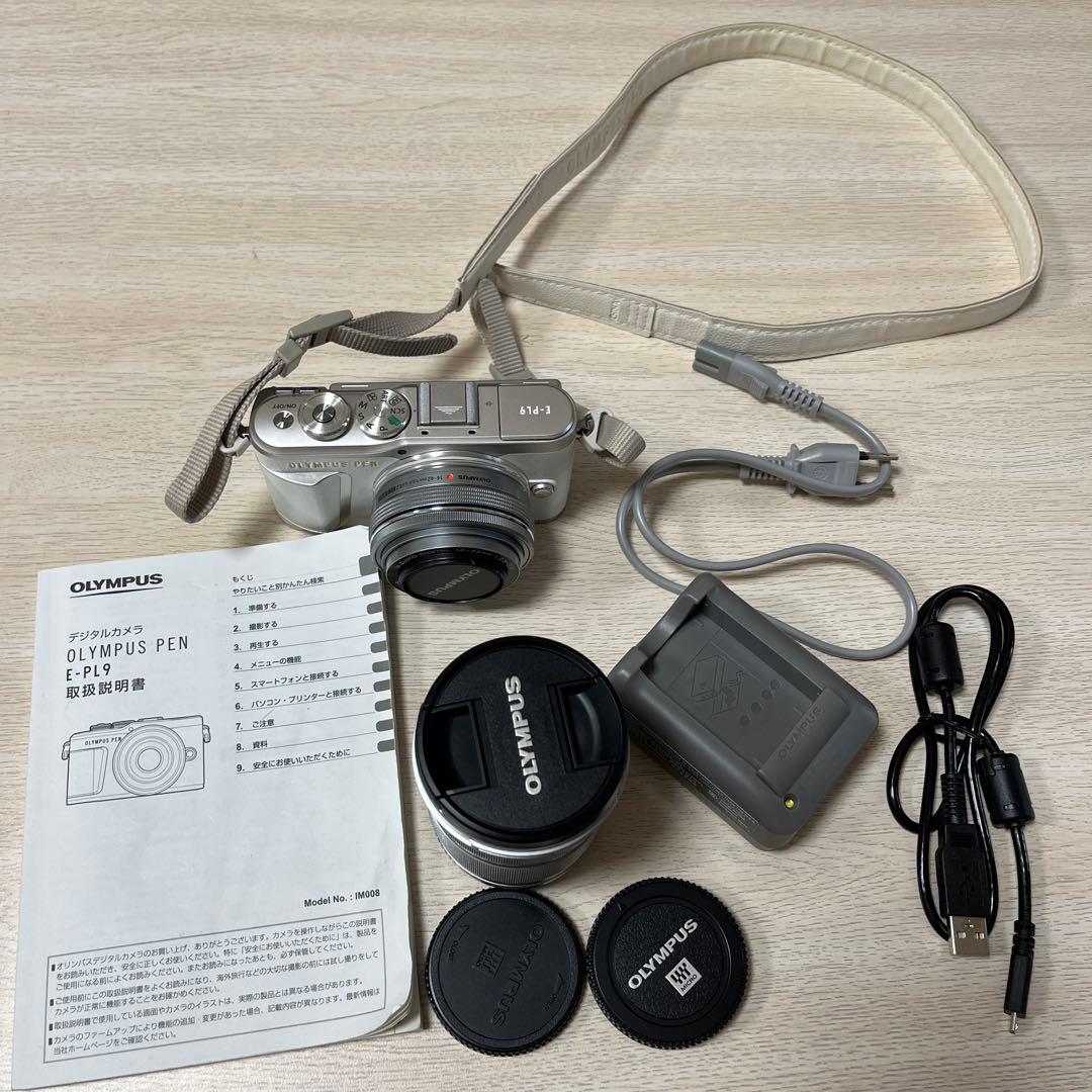 OLYMPUS PEN E-PL9 ダブルズームキットセット 訳あり