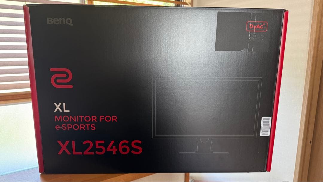 数量限定　美品　BenQ XL2546S 240Hz ゲーミングモニター 箱付