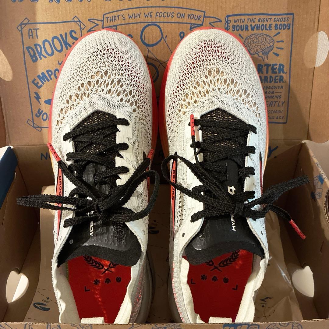 【ほぼ未使用】Brooks Hyperion Elite4 ハイペリオンエリート