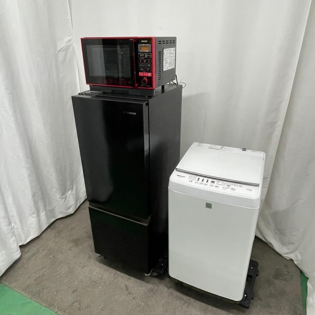 ★240　冷蔵庫　洗濯機　オーブンレンジ　家電セット　一人暮らし　設置無料　安い