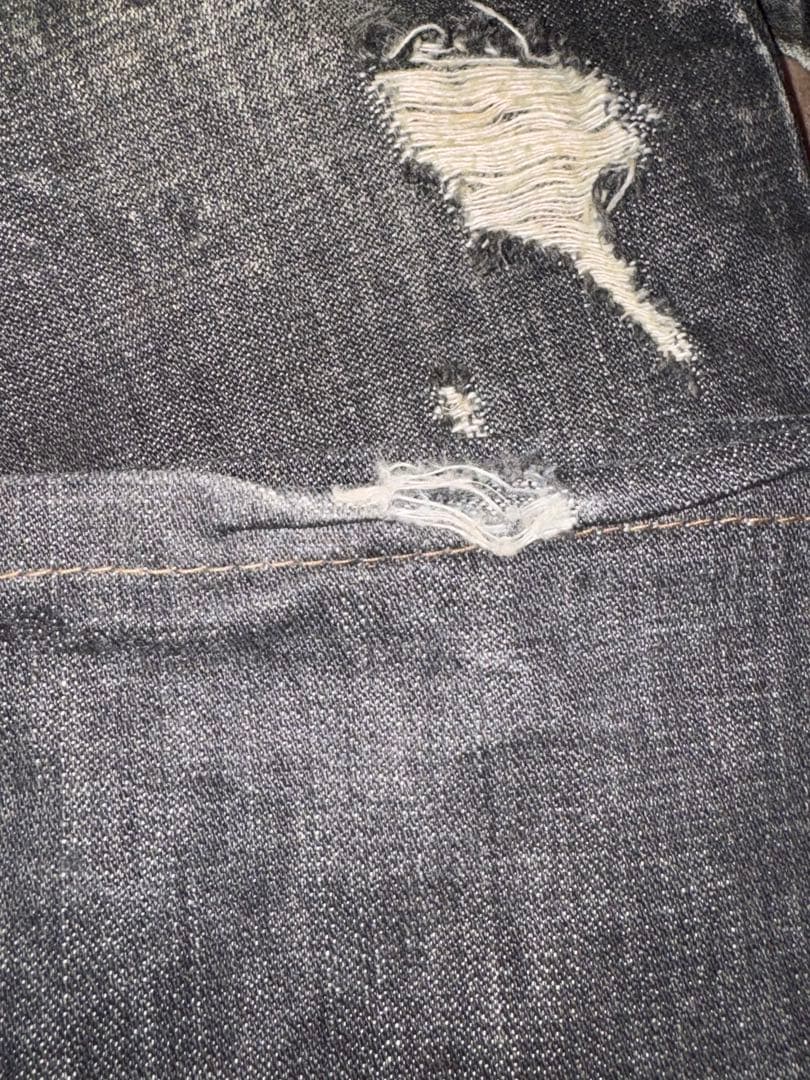 Dolce & Gabbana black denim プレート付