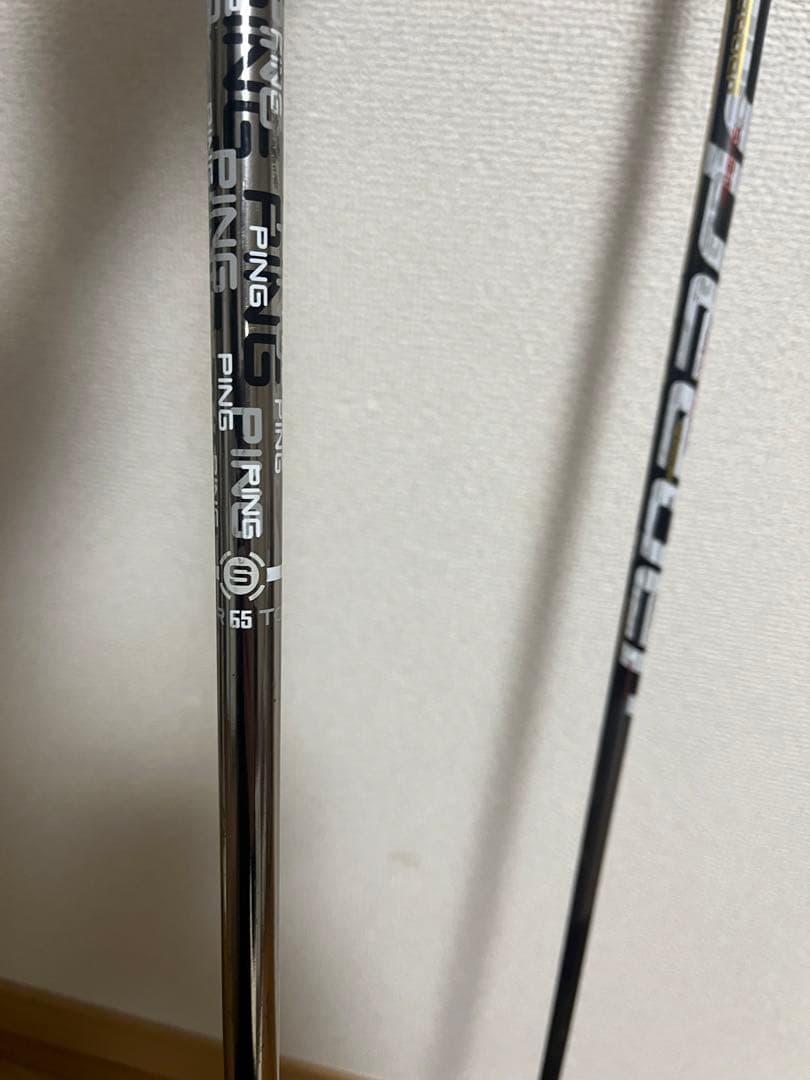 PING LS TEC ドライバー 黒色 純正シャフトとフジクラのスピーダー付き